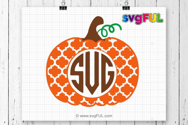 Free Quatrefoil Pumpkin Svg Pumpkin Monogram Svg Pumpkin Frame Svg Free Jeep Wave Svg File