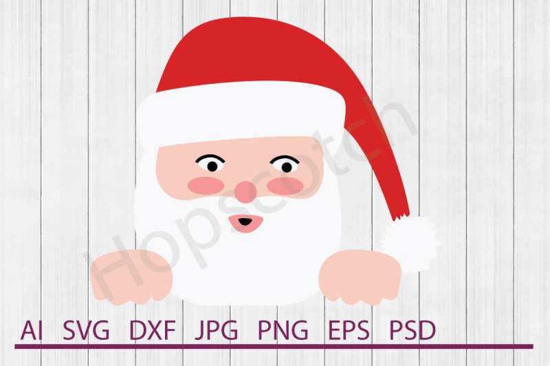 Download Free Santa Svg Santa Dxf Cuttable File Crafter File Sownload Free Svg Cut Files PSD Mockup Templates