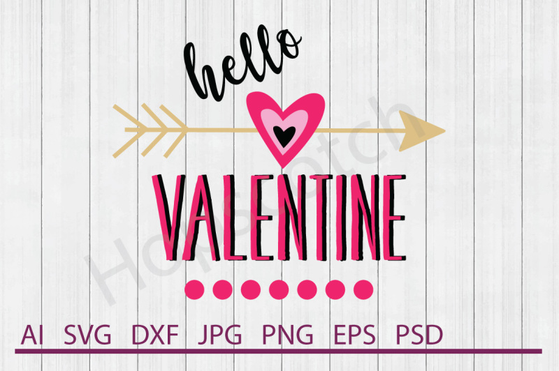 Arrow Heart Svg Arrow Heart Dxf Cuttable File By Hopscotch Designs Thehungryjpeg 0884