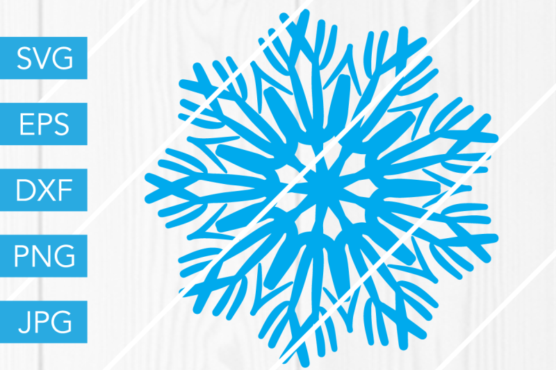 Free Snowflake SVG Snow DXF EPS PNG JPG Cut File Cricut ...