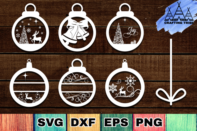 Free Christmas Ornaments Svg Cut Files Pack Crafter File The Best Free Svg Files For Cricut Silhouette