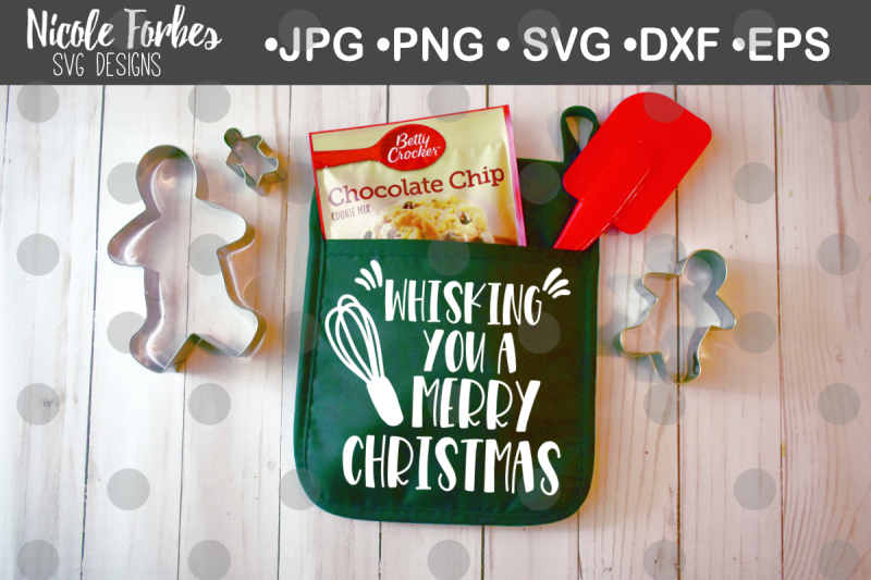 Download Free Whisking You A Merry Christmas Svg Cut File Crafter ...