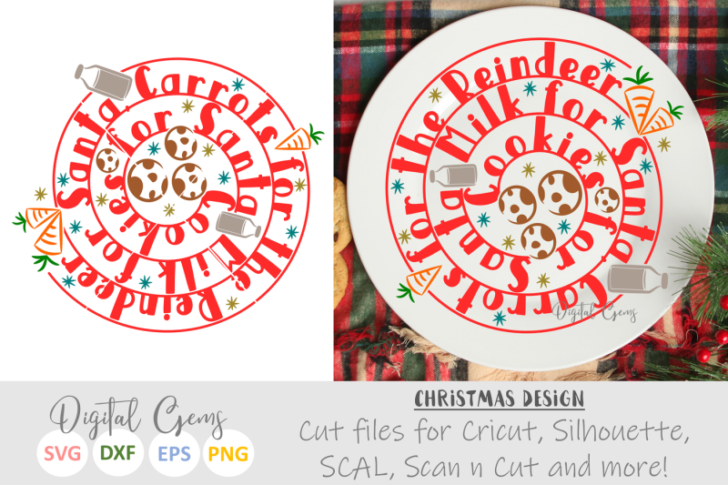 Download Free Christmas Plate Design Crafter File