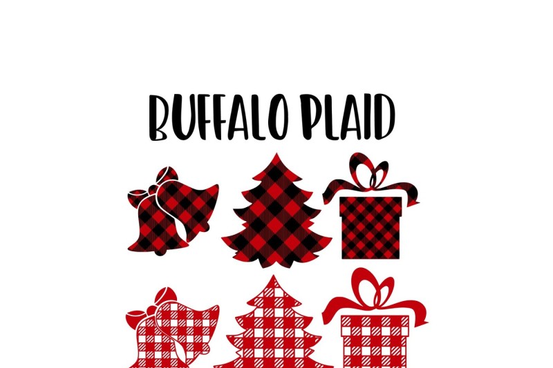 Download Free Buffalo Plaid Christmas Print & Cut Svg Crafter File