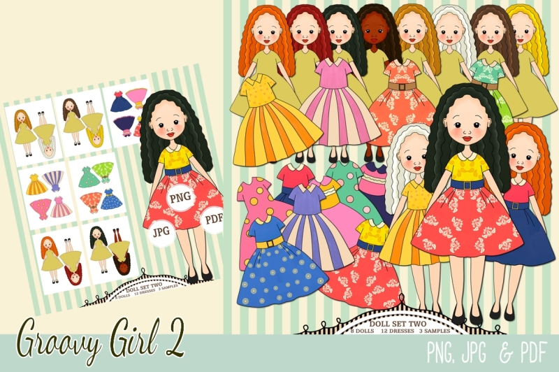 Brand New Dolls Clipart. Don’t Touch my Dolls Clipart.