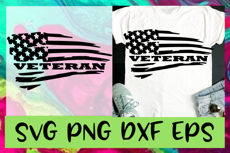 United States Veteran SVG PNG DXF & EPS Design Files By EmsDigItems