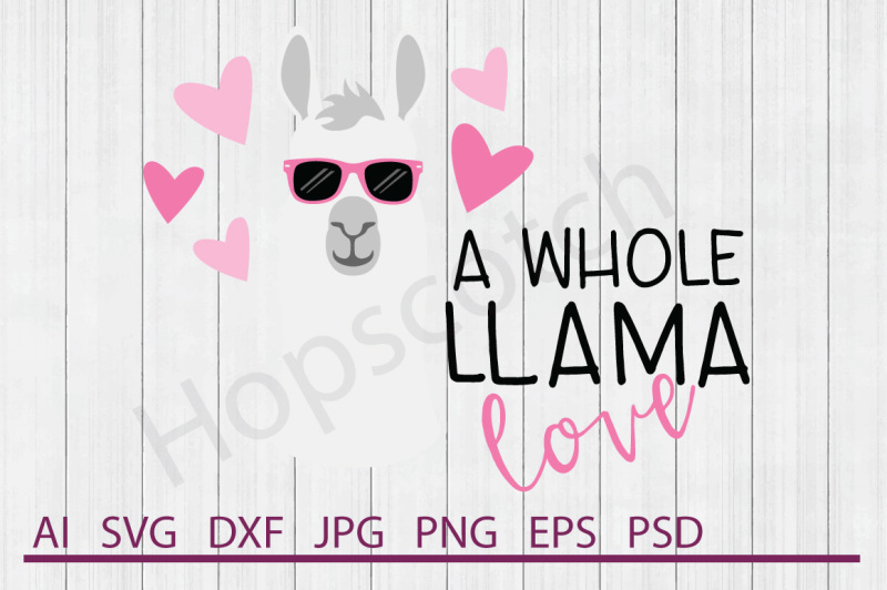 Download Llama SVG, Llama DXF, Cuttable File By Hopscotch Designs ...