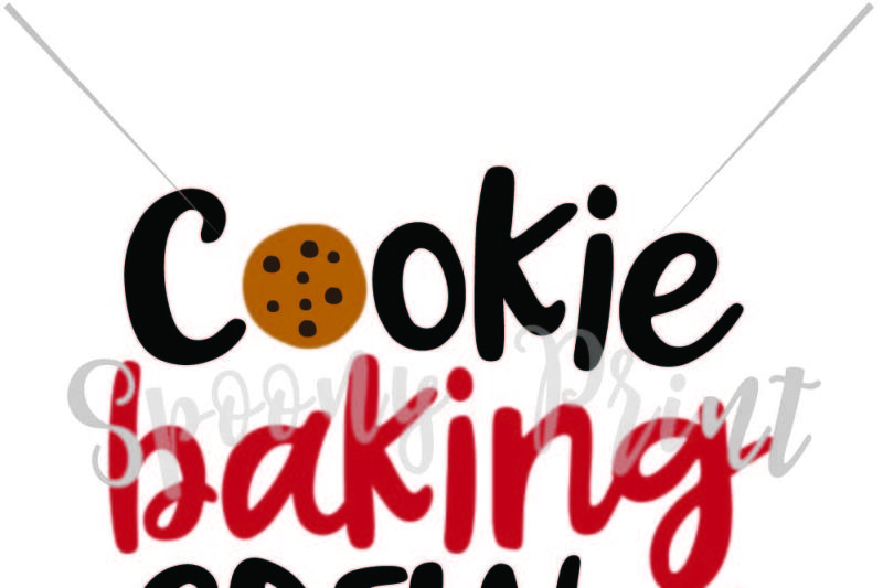 Cookie Baking Crew By Spoonyprint Thehungryjpeg Com