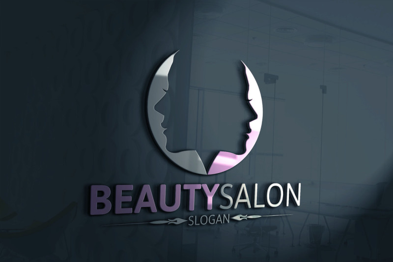 Beauty Salon Logo By josuf Media | TheHungryJPEG