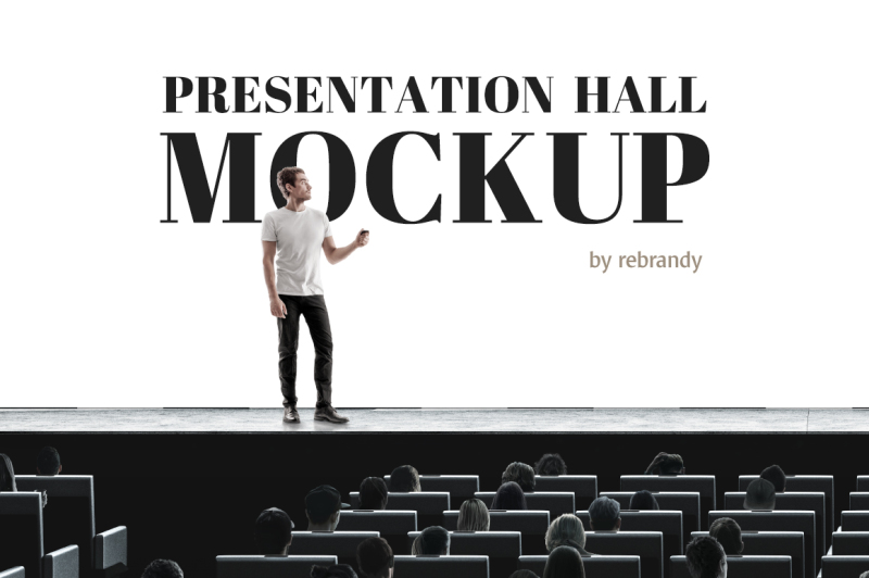 Download Presentation Hall Mockup By rebrandy | TheHungryJPEG.com
