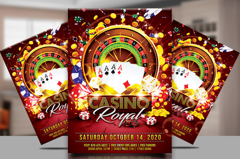 Casino flyer designer free