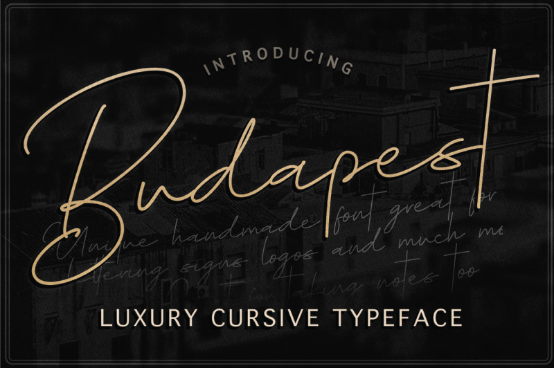 Budapest Script Font 3 Fonts By Noistudiocrafts Thehungryjpeg Com
