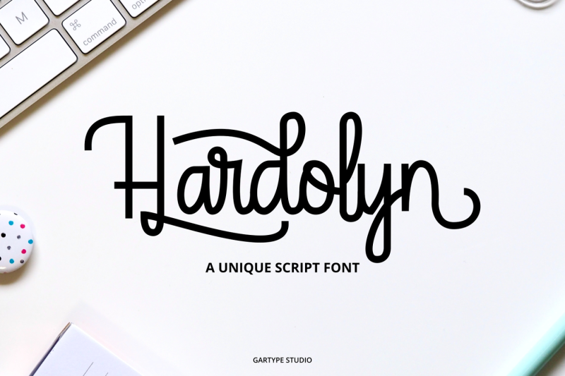 Hardolyn By Gartype Studio Thehungryjpeg Com