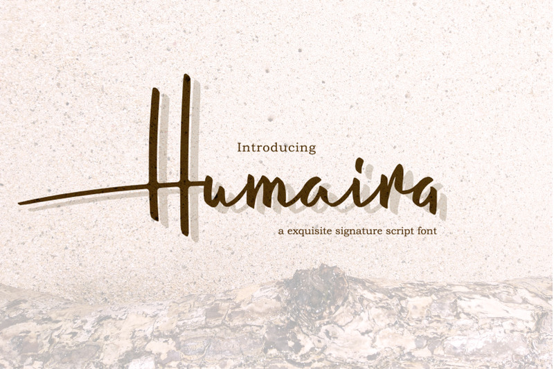 Humaira Script By Semut Hitam Creatives Thehungryjpeg Com