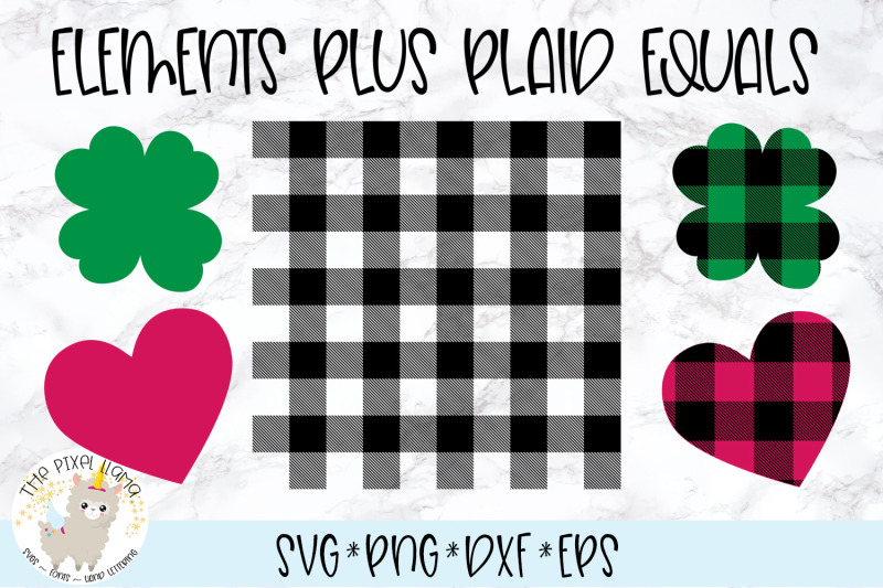 Download Buffalo Plaid Pattern SVG By The Pixel Llama ...