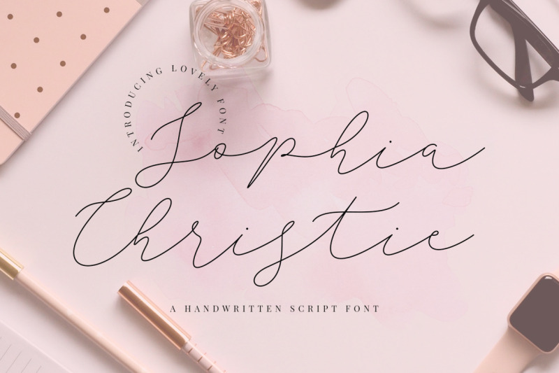 Sophia Christie Script By Creatype Studio Thehungryjpeg Com