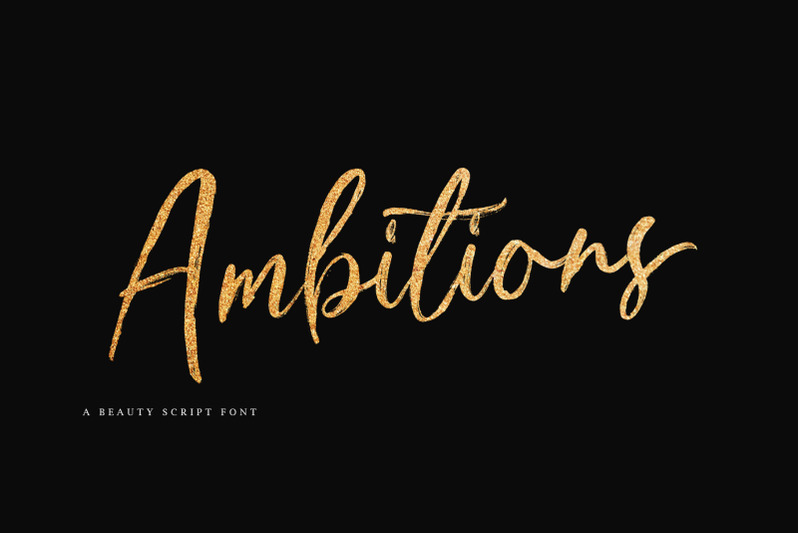 Ambitions By Realtype Co Thehungryjpeg Com