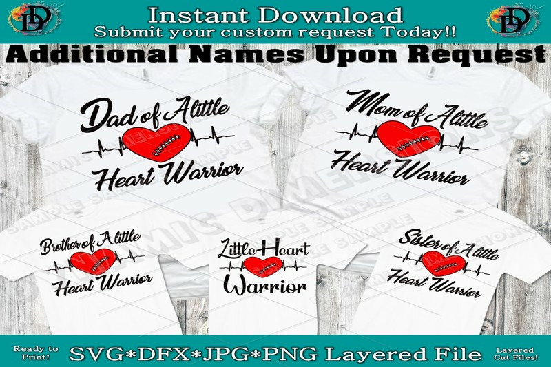 Download Heart Warrior svg CHD svg Congenital Heart Defect SVG ...