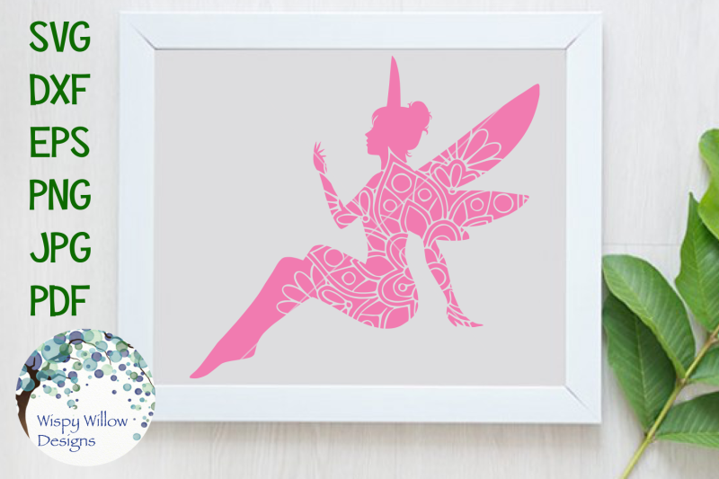 Download Fairy Mandala Svg By Wispy Willow Designs Thehungryjpeg Com