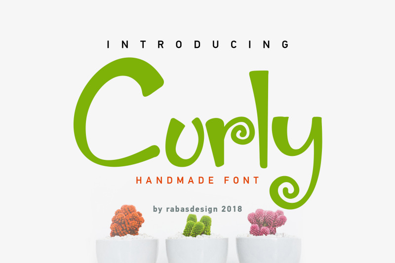 Curly Font By Rabas Design Thehungryjpeg Com