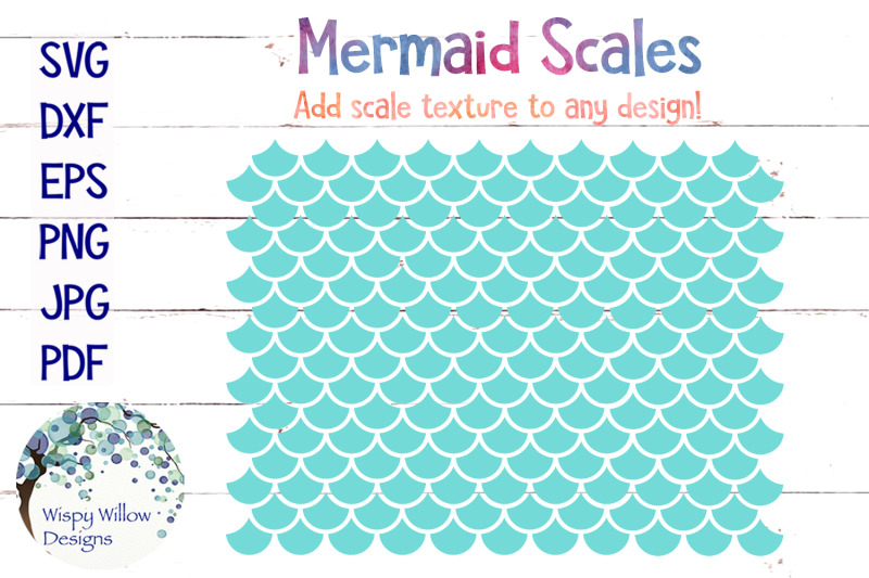 Download Mermaid Scales SVG By Wispy Willow Designs | TheHungryJPEG.com