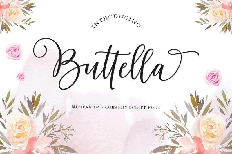 Buttella Script By Zane Studio Thehungryjpeg Com