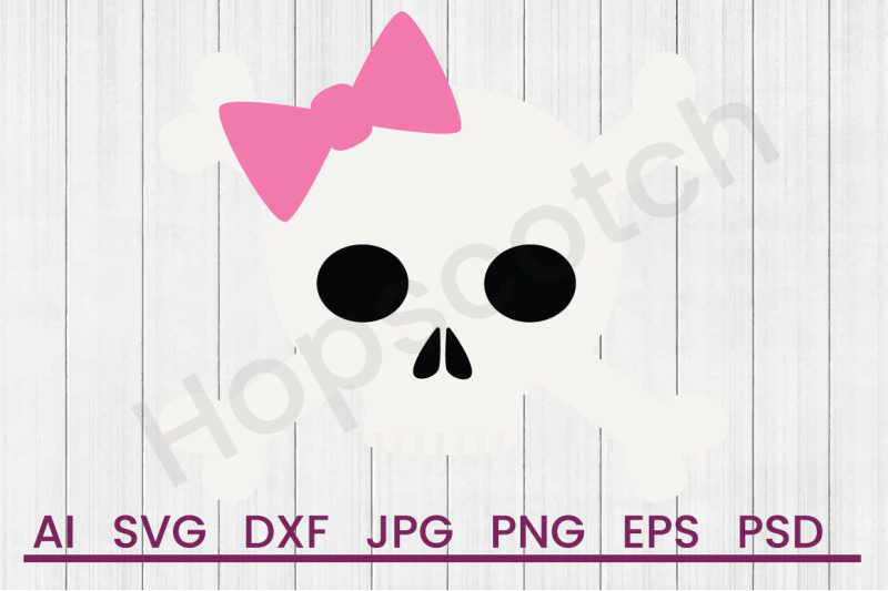 Download Girly Skull Svg File Dxf File By Hopscotch Designs Thehungryjpeg Com