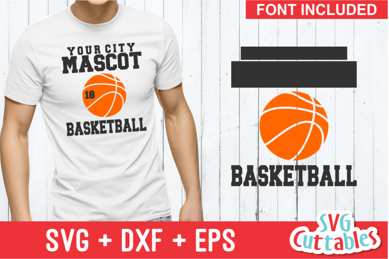 Basketball Template 001 | Cut File By Svg Cuttables | TheHungryJPEG