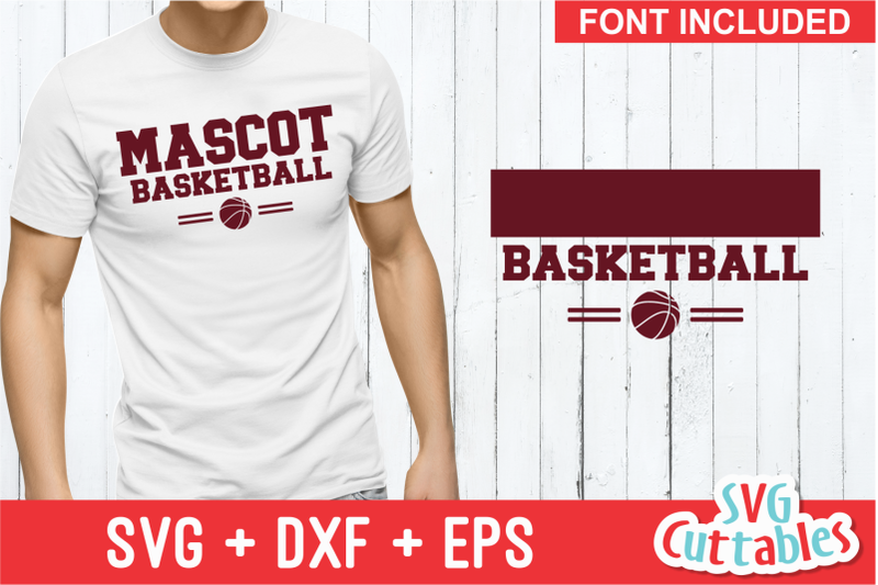 Basketball Template 006 | Cut File By Svg Cuttables | TheHungryJPEG