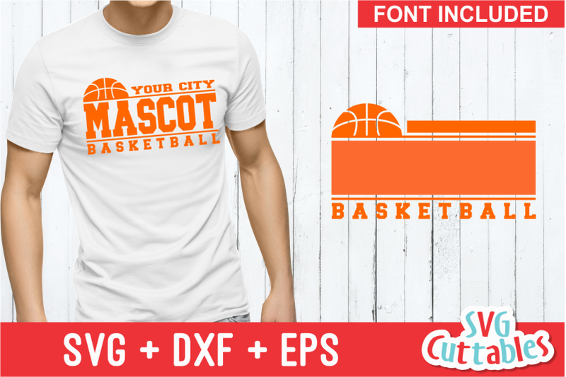 Basketball Template 0014 | Cut File By Svg Cuttables | TheHungryJPEG