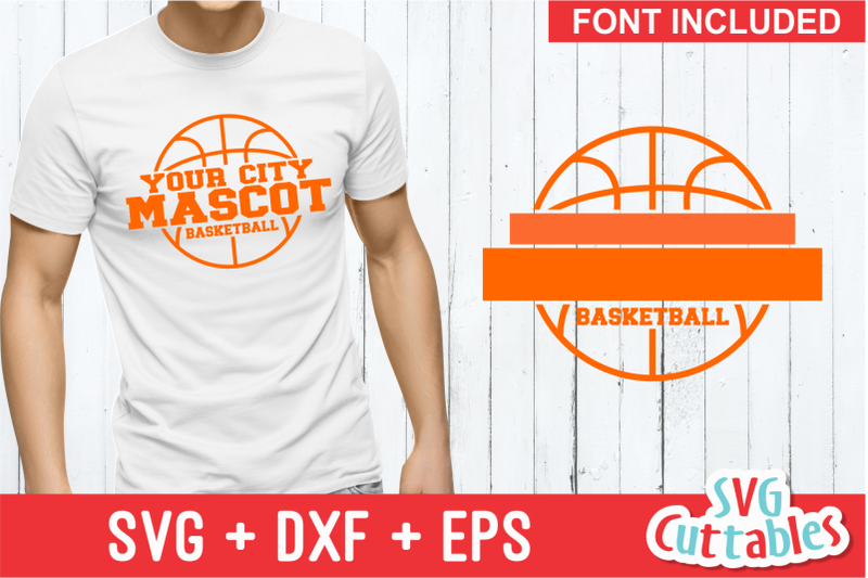 Basketball Template 0023 | Cut File By Svg Cuttables | TheHungryJPEG