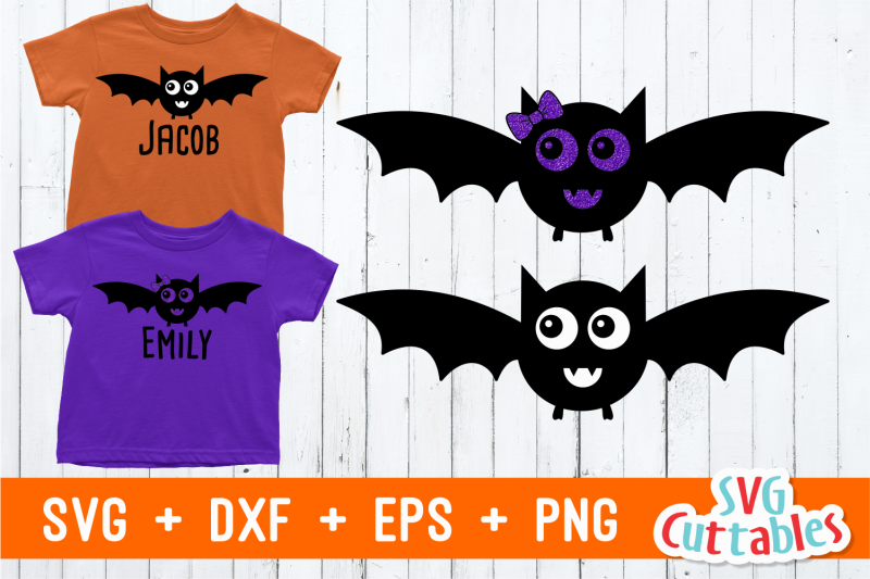 Cute Bat Halloween Cut File By Svg Cuttables Thehungryjpeg Com