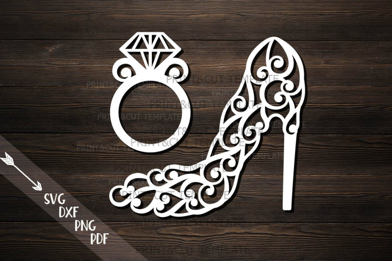 High Heels, SVG Files, Clipart, Silhouette, Vector Images, Cricut,  Glowforge, Clip Art, Cutting Files SVG, Eps, Png ,Dxf