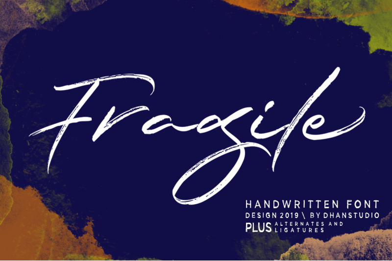 Fragile Script By Dhan Studio Thehungryjpeg Com