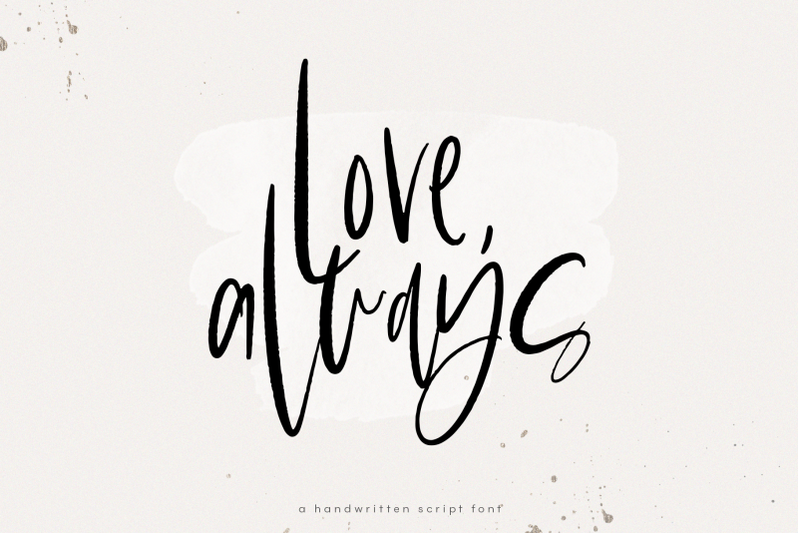 Love Always Chic Handwritten Font By Ka Designs Thehungryjpeg Com