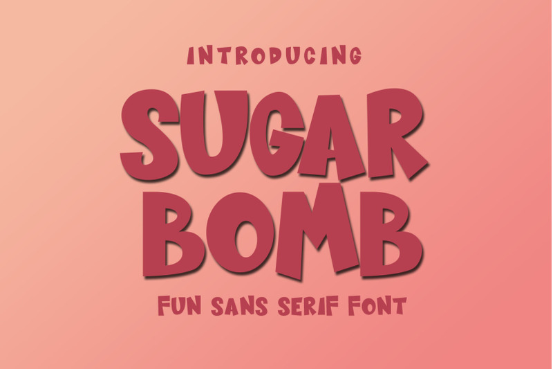 Sugar Bomb Fun Display By Dmletter31 Thehungryjpeg Com