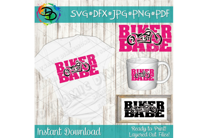 Motorcycle Svg Biker Babe Svg Motorcycle Clipart Biker Svg Motorcy By Dynamic Dimensions Thehungryjpeg Com