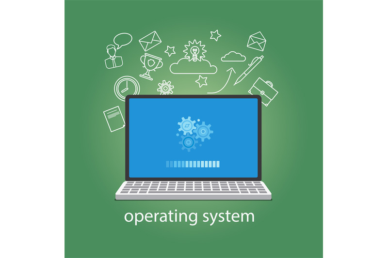Operating System Softwear By Smartstartstocker Thehungryjpeg Operating System Softwear By Smartstartstocker Thehungryjpeg