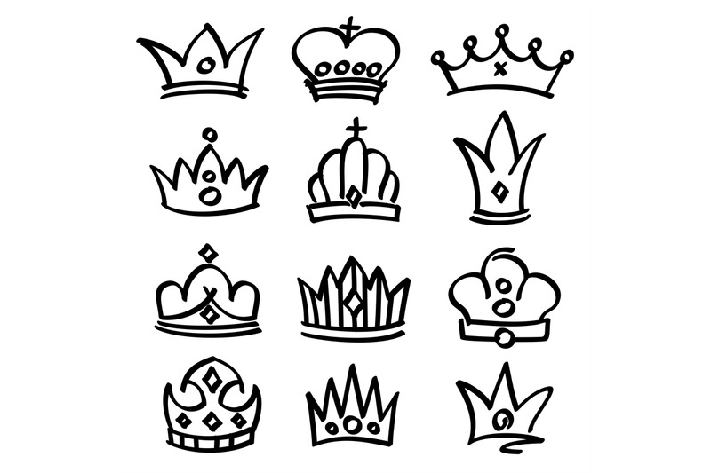 princess tiara clip art outline