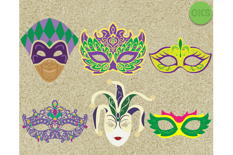 Download mardi gras svg, svg files, vector, clipart, cricut, download By CrafterOks | TheHungryJPEG.com