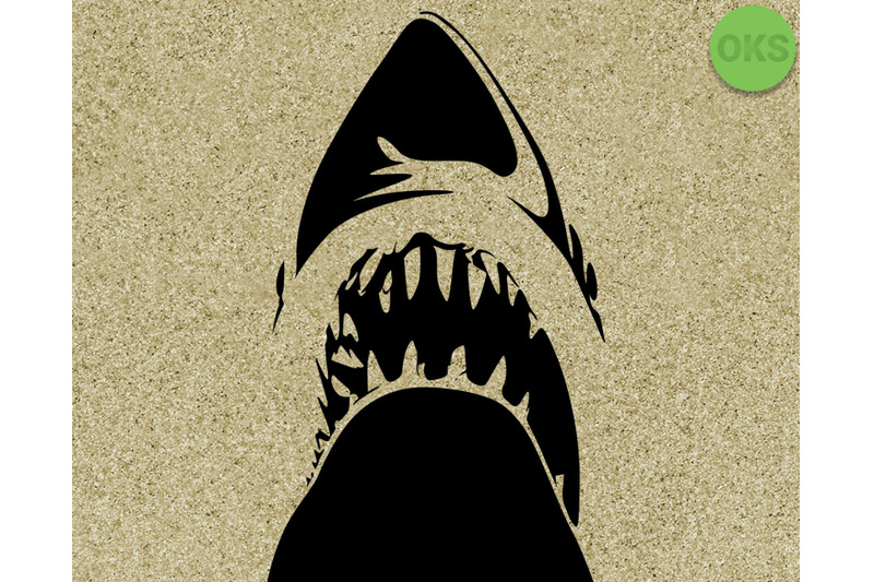 Jaws Svg Shark Svg Files Vector Clipart Cricut Download By Crafteroks Thehungryjpeg Com
