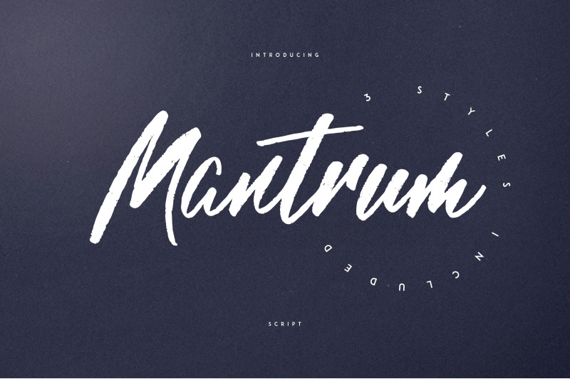 Mantrum Urban Script 3 Styles By Vpcreativeshop Thehungryjpeg Com