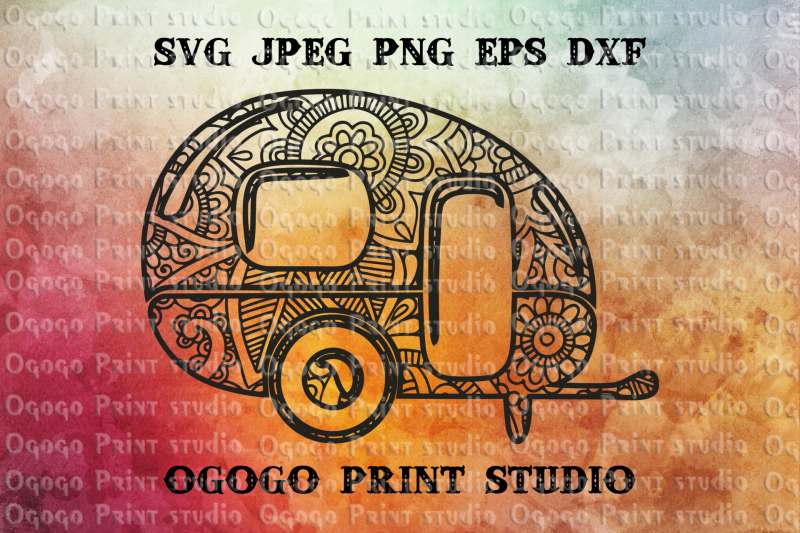 Free Free 187 Camping Mandala Svg SVG PNG EPS DXF File
