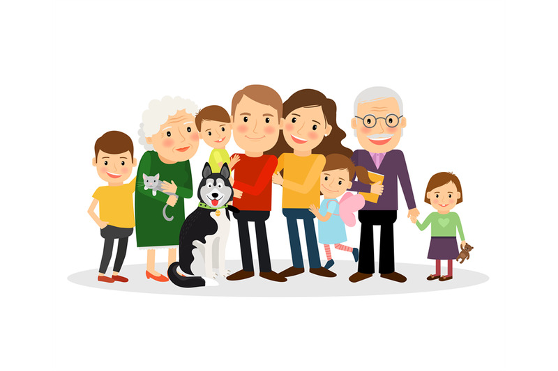 Cartoon Family Portrait By Smartstartstocker 