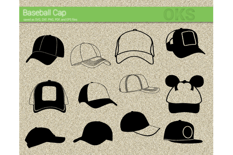 Baseball Hat SVG Cut File Clipart | lupon.gov.ph
