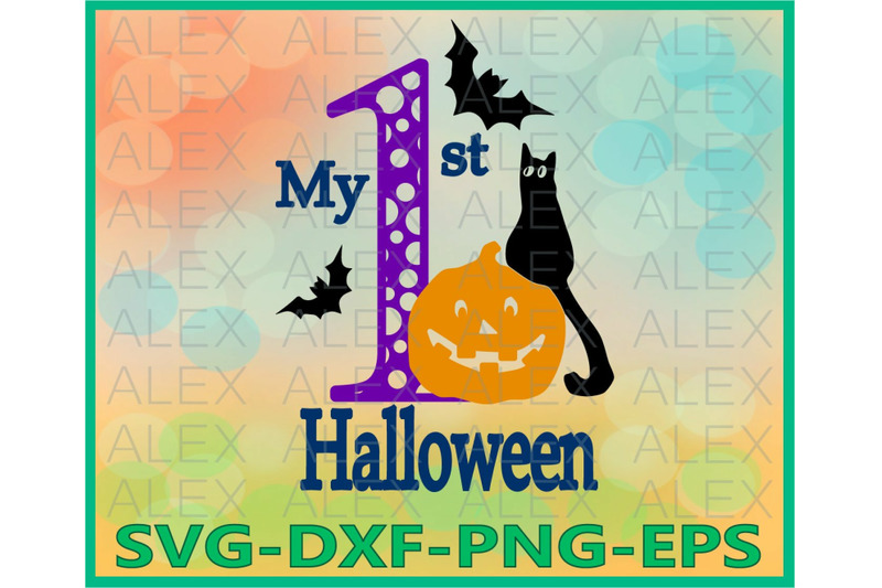 1st Halloween Clipart By Alexsvgstudio Thehungryjpeg Com