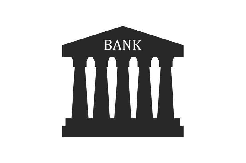 Bank icon By Marco Livolsi | TheHungryJPEG