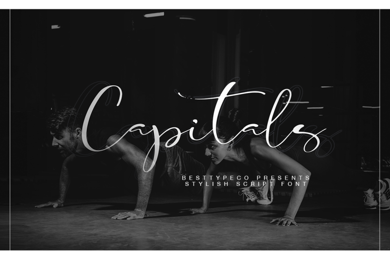 Capitals By Besttypeco Thehungryjpeg Com