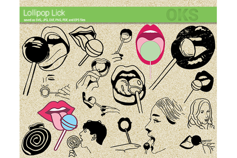Lollipop Lick Svg Svg Files Vector Clipart Cricut Download By Crafteroks Thehungryjpeg Com