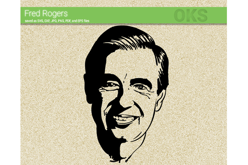 Download Fred Rogers Svg Svg Files Vector Clipart Cricut Download By Crafteroks Thehungryjpeg Com